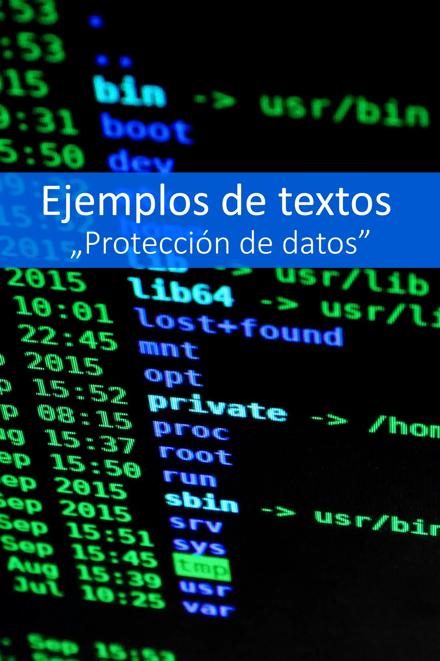 proteccion de datos